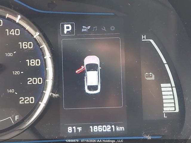 12658579 :رقم المزاد ، KMHC75LC5KU115504 vin ، 2019 Hyundai Ioniq Sel مزاد بيع