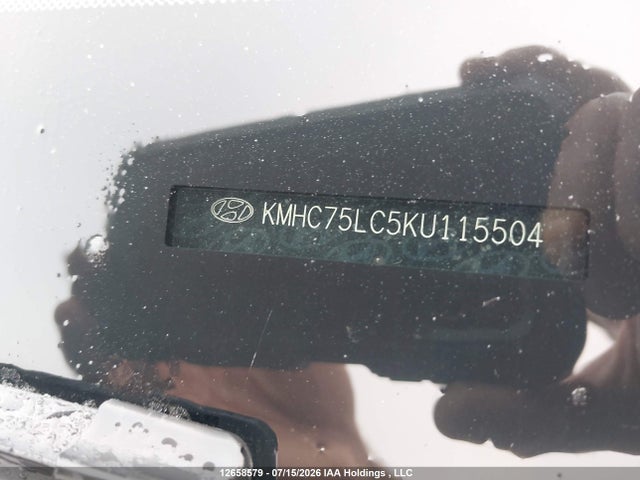 12658579 :رقم المزاد ، KMHC75LC5KU115504 vin ، 2019 Hyundai Ioniq Sel مزاد بيع