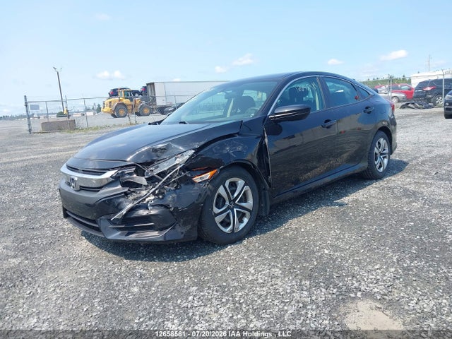 Honda Civic Lx 2018 2HGFC2F54JH020377 Image 2