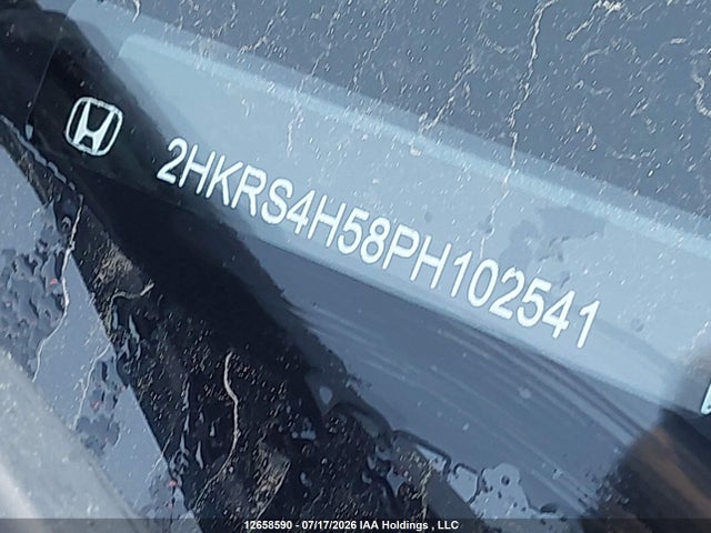 2023 Honda Cr-v მანქანა იყიდება აუქციონზე, vin: 2HKRS4H58PH102541, აუქციონის ნომერი: 12658590