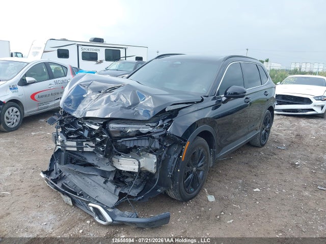 2024 Honda Cr-v Touring Hybrid მანქანა იყიდება აუქციონზე, vin: 2HKRS6H91RH204720, აუქციონის ნომერი: 12658594