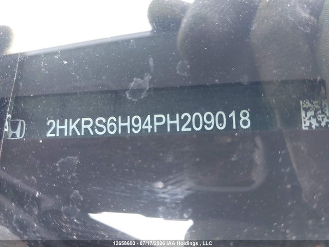 Продажа на аукционе авто 2023 Honda Cr-v Touring Hybrid, vin: 2HKRS6H94PH209018, номер лота: 12658603