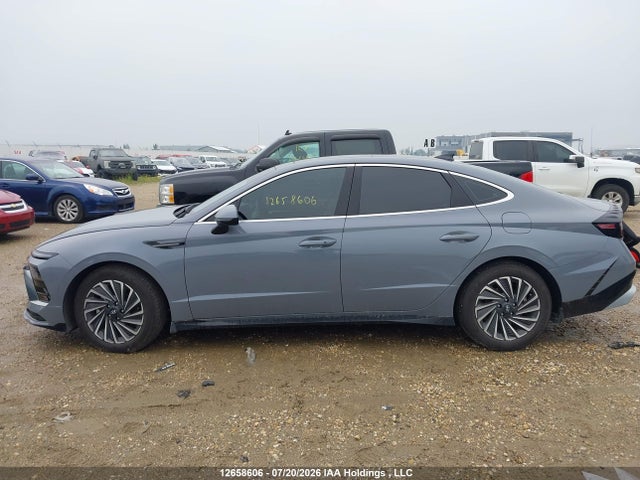 2026 Hyundai Sonata Hybrid Hybrid მანქანა იყიდება აუქციონზე, vin: KMHL34JJ1TA159137, აუქციონის ნომერი: 12658606