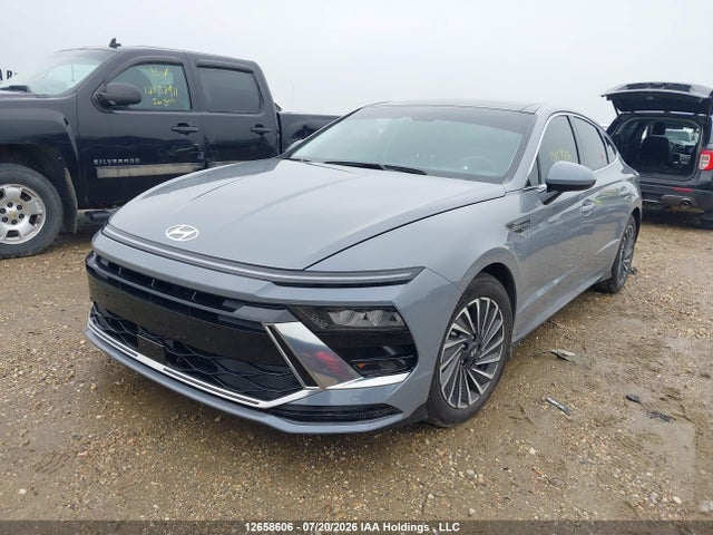 2026 Hyundai Sonata Hybrid Hybrid მანქანა იყიდება აუქციონზე, vin: KMHL34JJ1TA159137, აუქციონის ნომერი: 12658606