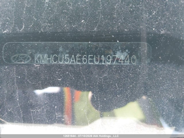 KMHCU5AE6EU197440 Hyundai ACCENT GLS