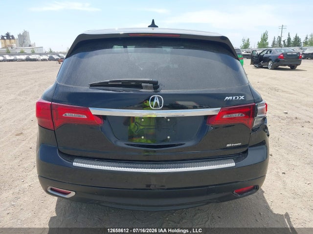 Acura Mdx Navigation Package 2014 5FRYD4H41EB501699 Image 16