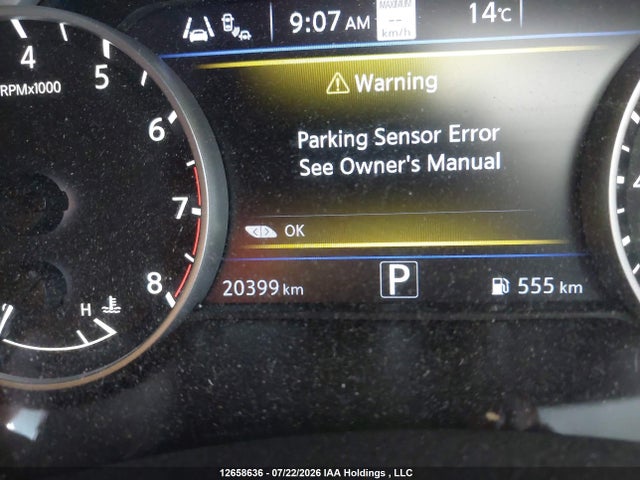 Aukcja sprzedaży 2024 Nissan Murano Midnight Edition/sl, vin: 5N1AZ2CS5RC125540, numer aukcji: 12658636