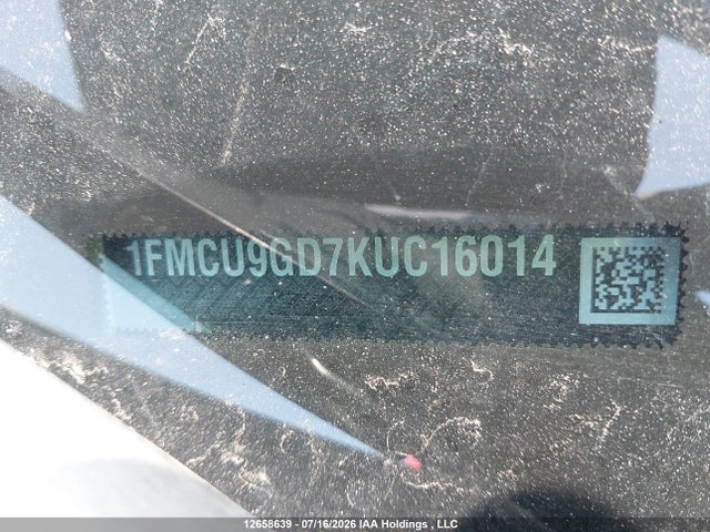 Ford ESCAPE SE 2019 1FMCU9GD7KUC16014 Image 19