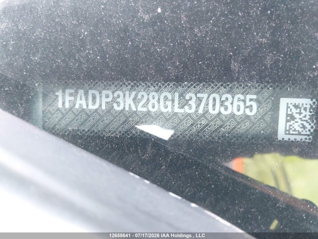 Продаж на аукціоні авто 2016 Ford Focus Se, vin: 1FADP3K28GL370365, номер лоту: 12658641