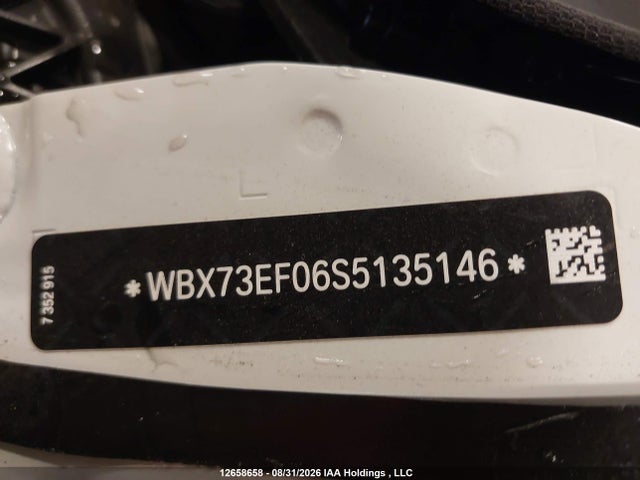 Продаж на аукціоні авто 2025 Bmw X1 Xdrive28i, vin: WBX73EF06S5135146, номер лоту: 12658658