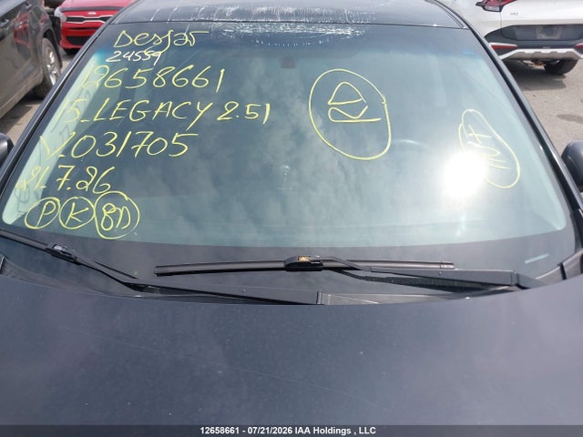 12658661 :رقم المزاد ، 4S3BNCA62F1031705 vin ، 2015 Subaru Legacy 2.5i مزاد بيع
