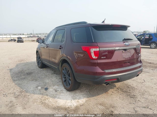 12658677 :رقم المزاد ، 1FM5K8DH8KGA65974 vin ، 2019 Ford Explorer Xlt مزاد بيع