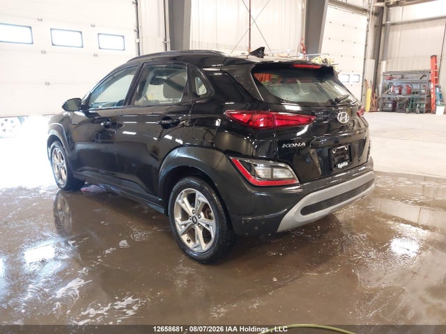 2022 Hyundai Kona Sel/se მანქანა იყიდება აუქციონზე, vin: KM8K2CABXNU802572, აუქციონის ნომერი: 12658681