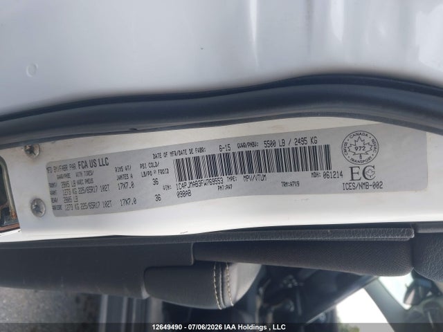 1C4PJMAB3FW769553 Jeep Cherokee Sport