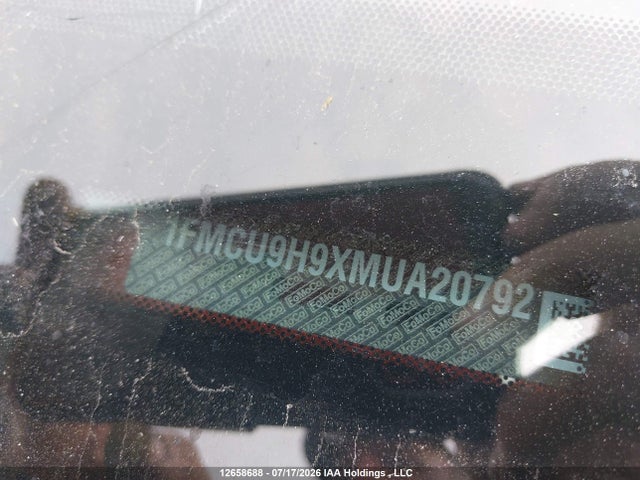 Продаж на аукціоні авто 2021 Ford Escape Sel, vin: 1FMCU9H9XMUA20792, номер лоту: 12658688