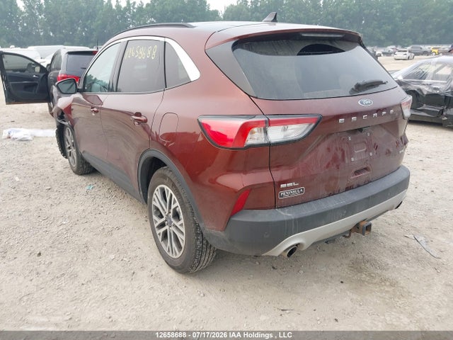 Продаж на аукціоні авто 2021 Ford Escape Sel, vin: 1FMCU9H9XMUA20792, номер лоту: 12658688