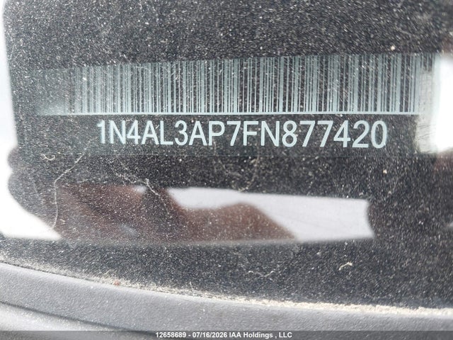 1N4AL3AP7FN877420 Nissan Altima 2.5/2.5 S/2.5 Sl/2.5 Sv
