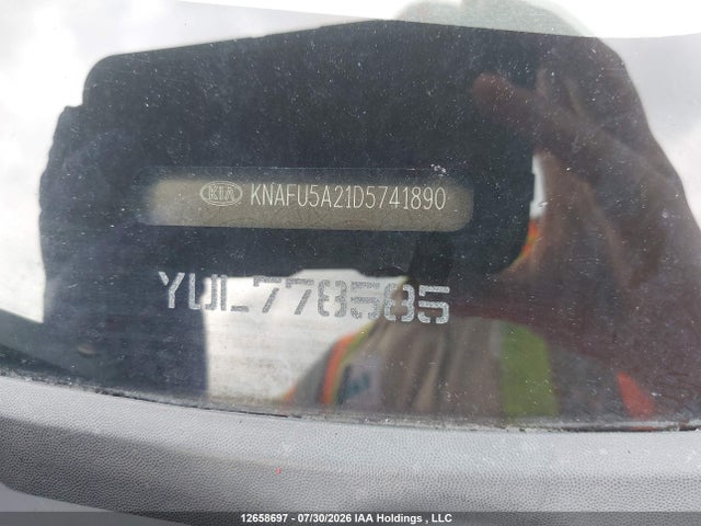 12658697 :رقم المزاد ، KNAFU5A21D5741890 vin ، 2013 Kia Forte مزاد بيع