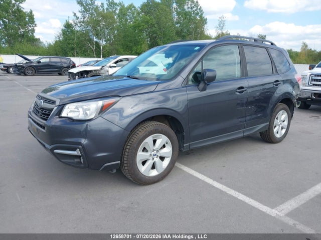 12658701 :رقم المزاد ، JF2SJEDC2JH537285 vin ، 2018 Subaru Forester 2.5i Convenience مزاد بيع