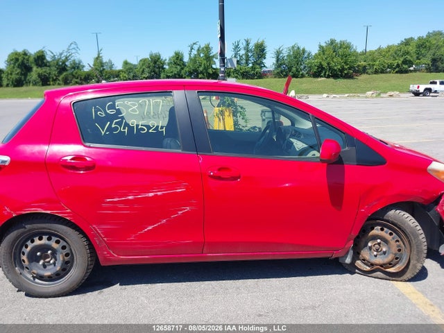 2013 Toyota Yaris Le მანქანა იყიდება აუქციონზე, vin: JTDKTUD31DD549524, აუქციონის ნომერი: 12658717