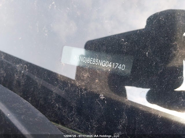 Auction sale of the 2022 Mercedes-benz Glc Coupe 300 4matic, vin: W1N0J8EB5NG041740, lot number: 12658726
