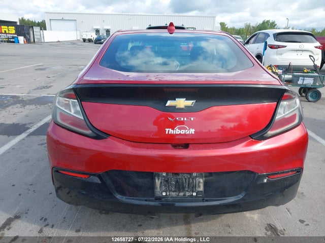12658727 :رقم المزاد ، 1G1RA6S54JU156058 vin ، 2018 Chevrolet Volt مزاد بيع