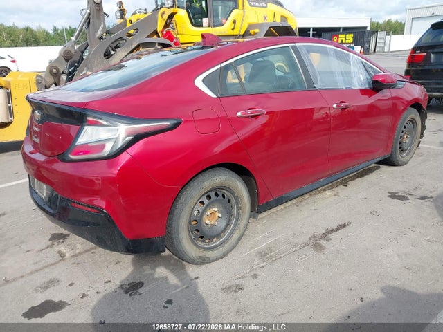 12658727 :رقم المزاد ، 1G1RA6S54JU156058 vin ، 2018 Chevrolet Volt مزاد بيع
