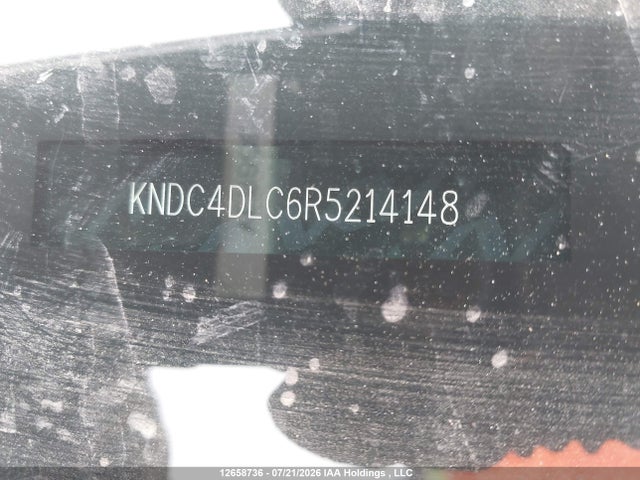 12658736 :رقم المزاد ، KNDC4DLC6R5214148 vin ، 2024 Kia Ev6 Land W/gt-line Pkg 1/land W/gt-line Pkg 2 مزاد بيع
