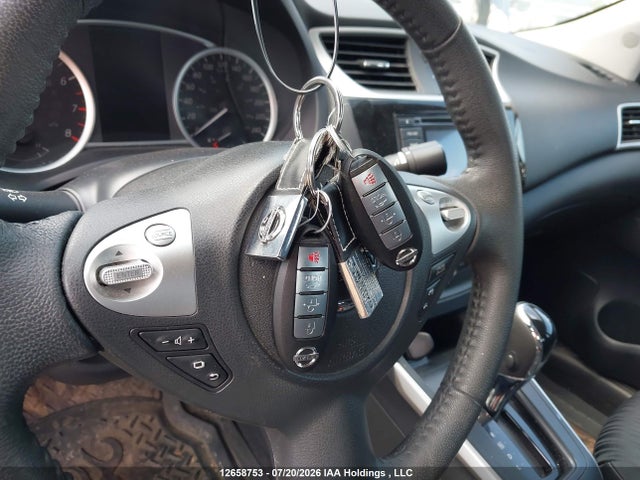 12658753 :رقم المزاد ، 3N1AB7AP8JY247618 vin ، 2018 Nissan Sentra S/sv/sr/sl مزاد بيع