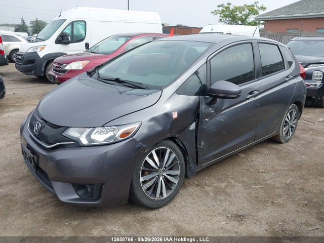 12658766 :رقم المزاد ، 3HGGK5H74HM100281 vin ، 2017 Honda Fit Ex مزاد بيع
