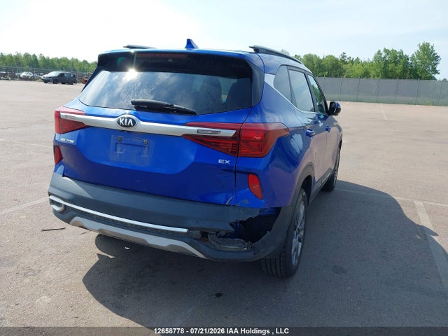 12658778 :رقم المزاد ، KNDEUCAA0M7225910 vin ، 2021 Kia Seltos Ex مزاد بيع