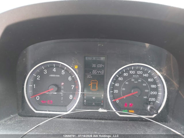 12658781 :رقم المزاد ، 5J6RE48719L803990 vin ، 2009 Honda Cr-v Exl مزاد بيع