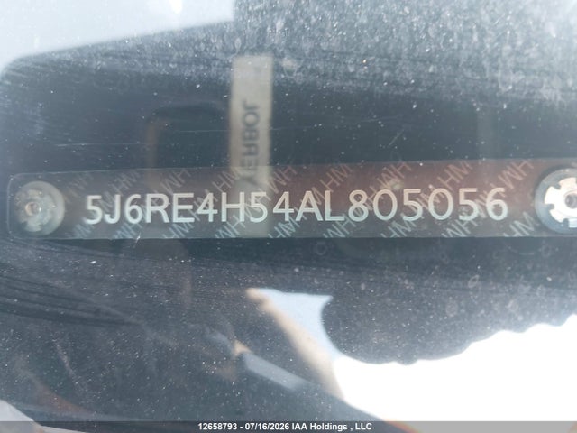 Продаж на аукціоні авто 2010 Honda Cr-v Ex, vin: 5J6RE4H54AL805056, номер лоту: 12658793