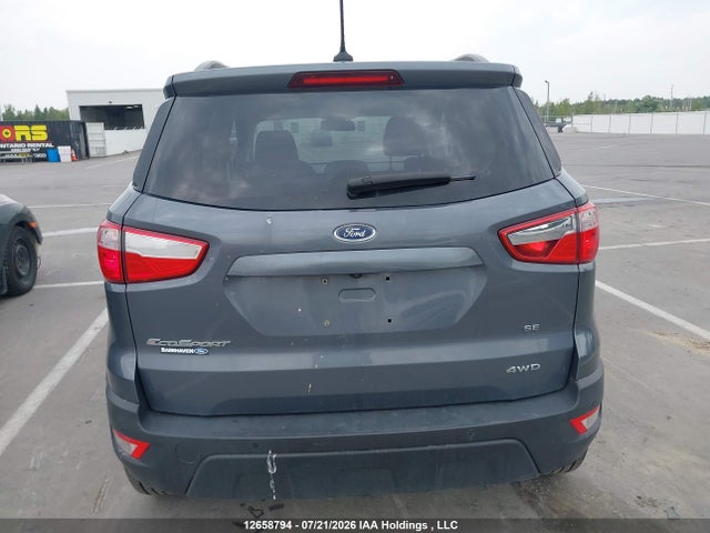 MAJ6P1UL1JC186685 Ford Ecosport Se