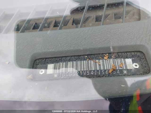 12658800 :رقم المزاد ، 1GCGG29V541156054 vin ، 2004 Chevrolet Express 2500 مزاد بيع