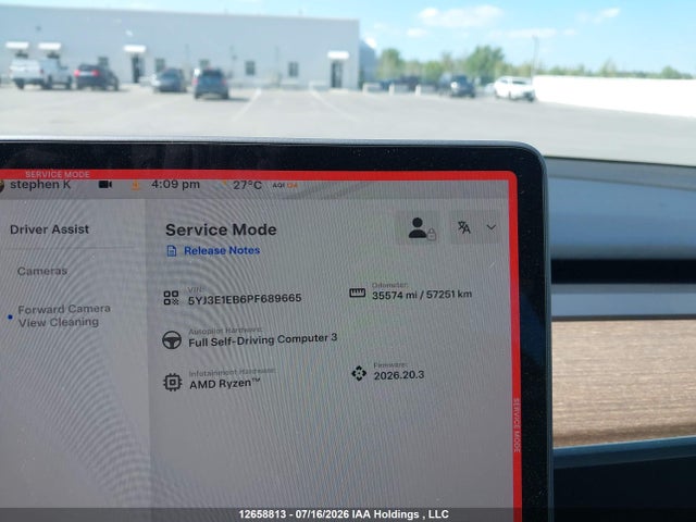 Tesla MODEL 3 2023 5YJ3E1EB6PF689665 Image 14