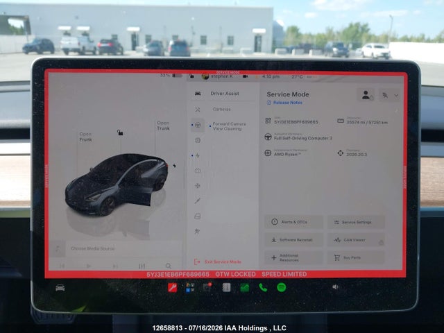 Tesla MODEL 3 2023 5YJ3E1EB6PF689665 Image 7