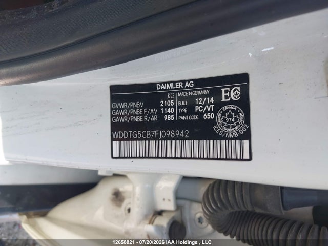 Aukcja sprzedaży 2015 Mercedes-benz Gla 45 Amg, vin: WDDTG5CB7FJ098942, numer aukcji: 12658821