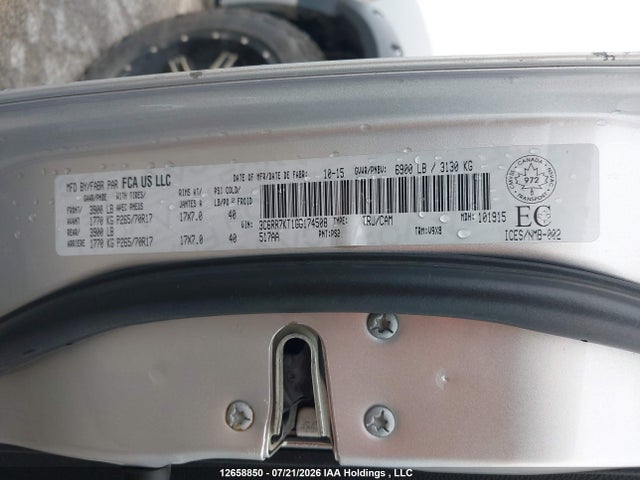 RAM 1500 St 2016 3C6RR7KT1GG174508 Image 9
