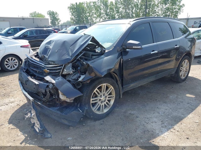12658851 :رقم المزاد ، 1GNKVGKD1FJ155962 vin ، 2015 Chevrolet Traverse Lt مزاد بيع