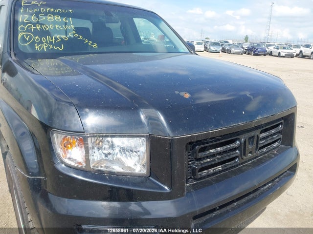 12658861 :رقم المزاد ، 2HJYK16527H001450 vin ، 2007 Honda Ridgeline Rtl مزاد بيع