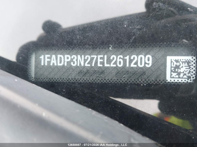2014 Ford Focus Titanium მანქანა იყიდება აუქციონზე, vin: 1FADP3N27EL261209, აუქციონის ნომერი: 12658887