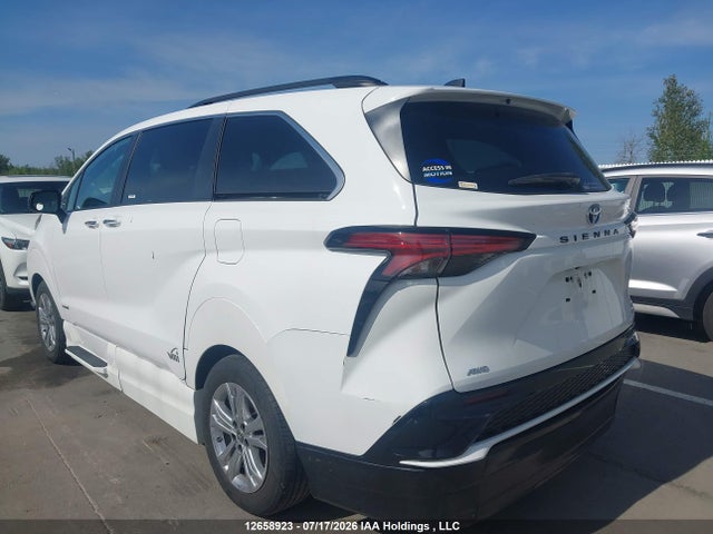 2021 Toyota Sienna Xse 7-passenger მანქანა იყიდება აუქციონზე, vin: 5TDGSKFC7MS033926, აუქციონის ნომერი: 12658923