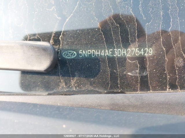 Продаж на аукціоні авто 2013 Hyundai Elantra Gls/limited, vin: 5NPDH4AE3DH275429, номер лоту: 12658927