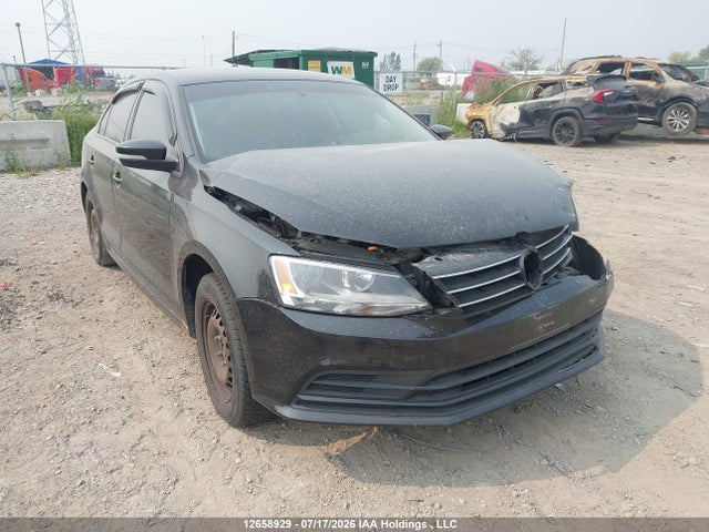 2015 Volkswagen Jetta S მანქანა იყიდება აუქციონზე, vin: 3VW2K7AJXFM202916, აუქციონის ნომერი: 12658929