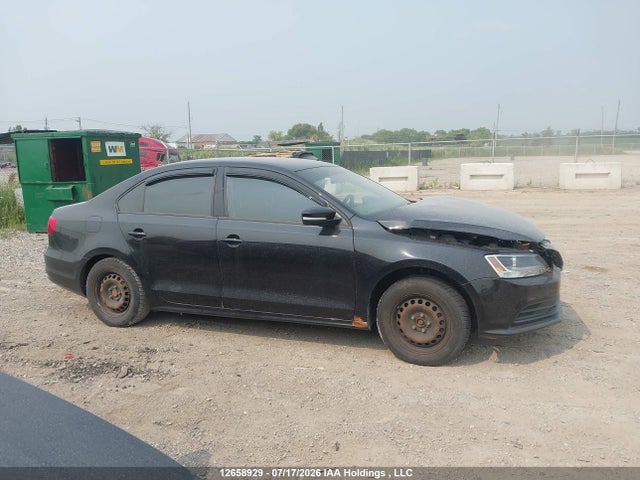 2015 Volkswagen Jetta S მანქანა იყიდება აუქციონზე, vin: 3VW2K7AJXFM202916, აუქციონის ნომერი: 12658929