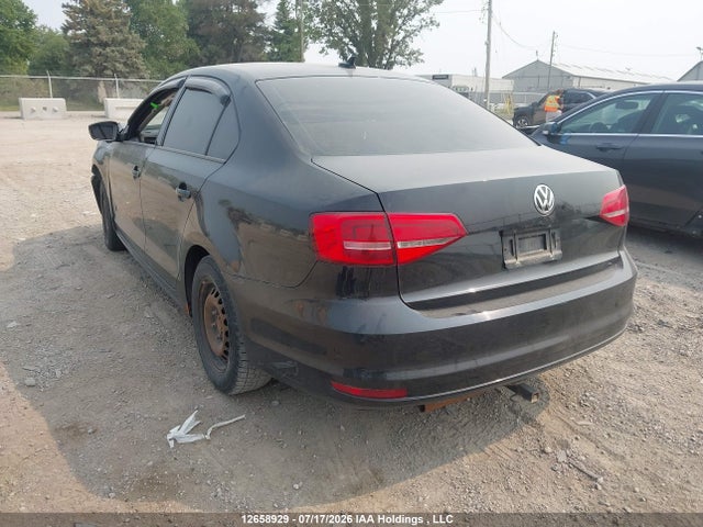 2015 Volkswagen Jetta S მანქანა იყიდება აუქციონზე, vin: 3VW2K7AJXFM202916, აუქციონის ნომერი: 12658929