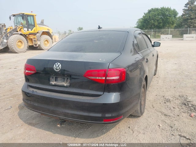 2015 Volkswagen Jetta S მანქანა იყიდება აუქციონზე, vin: 3VW2K7AJXFM202916, აუქციონის ნომერი: 12658929