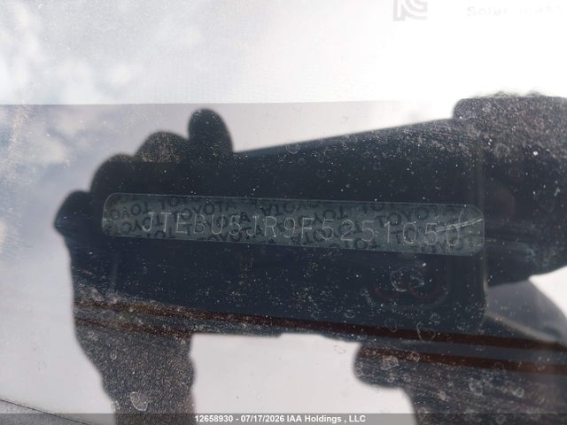 Toyota 4runner Sr5 V6 2015 JTEBU5JR9F5251050 Image 18