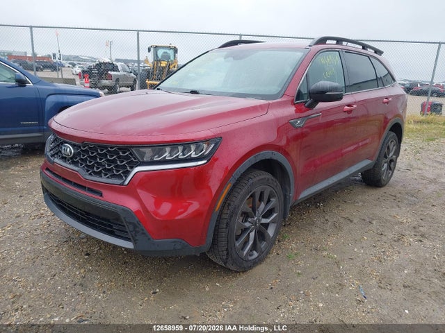 KIA SORENTO LX 2021 5XYRGDLF6MG066756 Image 2